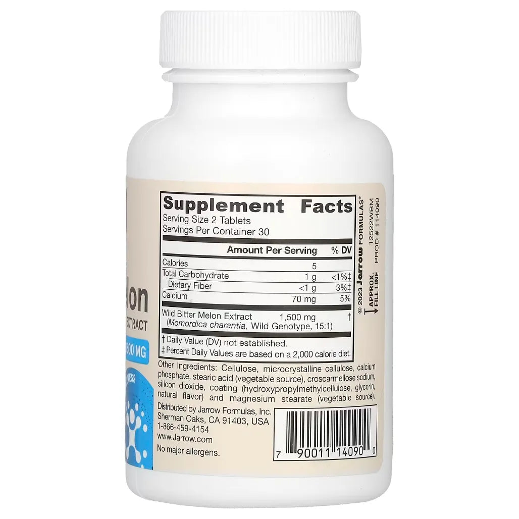 Wild Bitter Melon Extract 750 mg by Jarrow Formulas at Nutriessential.com