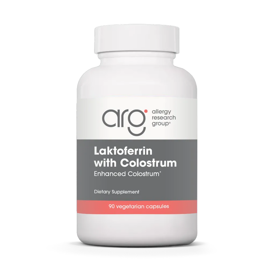 Allergy Research Group Laktoferrin with Colostrum - 90 vegcaps