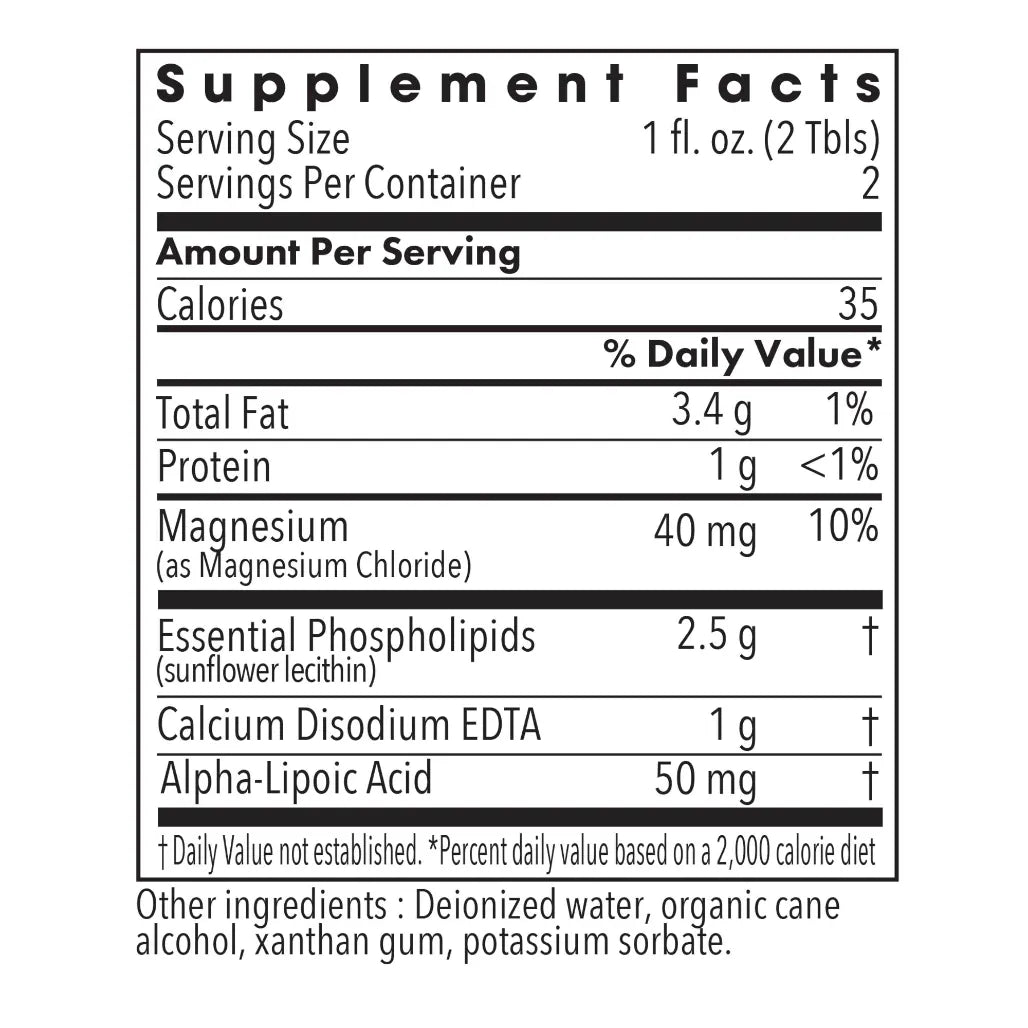 Allergy Research Group LipoPhos EDTA - 2 oz
