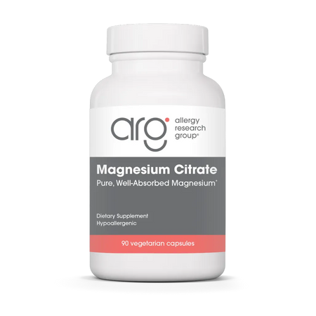 Allergy Research Group Magnesium Citrate 170 mg - 90 vegcaps