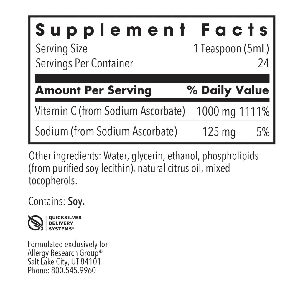 Allergy Research Group Micro Liposomal C 4 oz