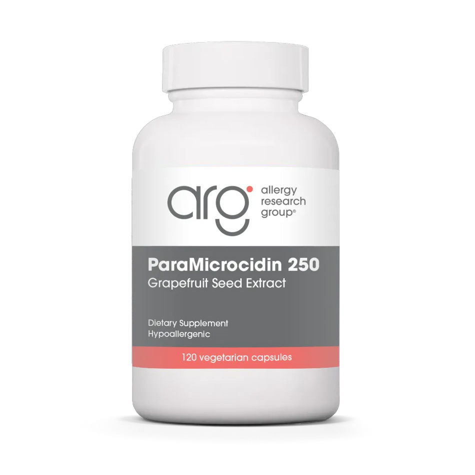 Allergy Research Group ParaMicrocidin 250 vegcaps label