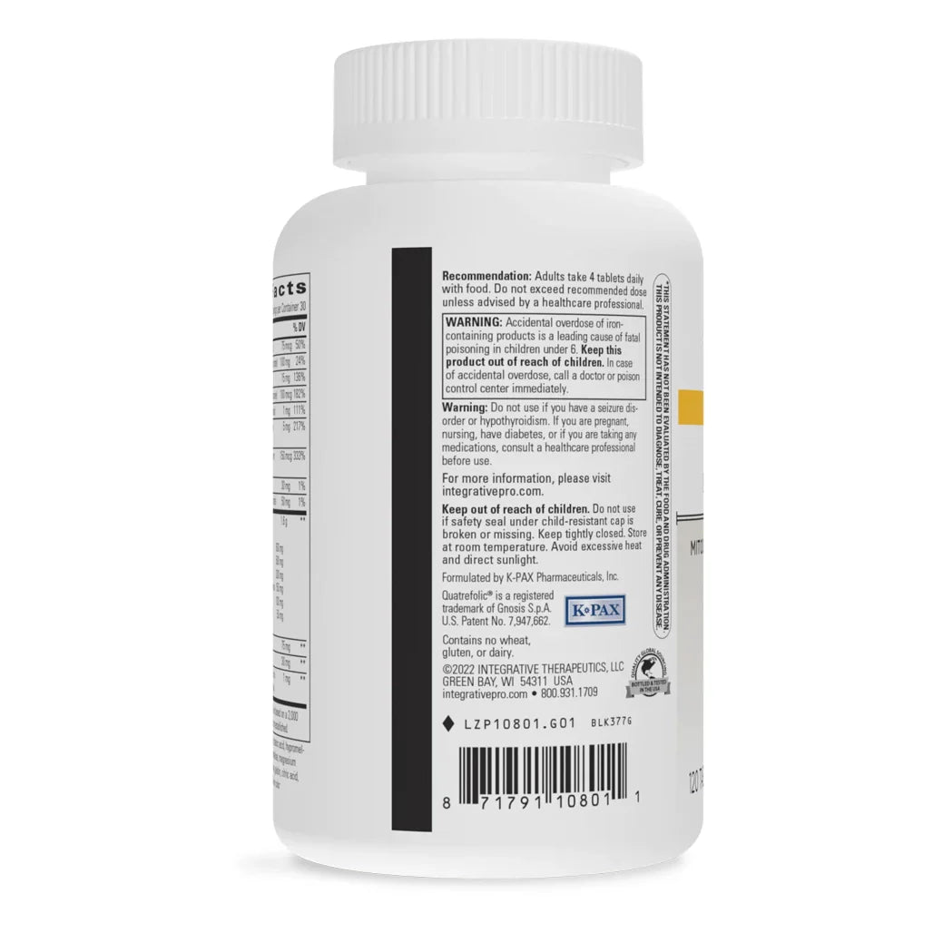 Buy Integrative Therapeutics K-PAX MitoNutrients 120 Tablets