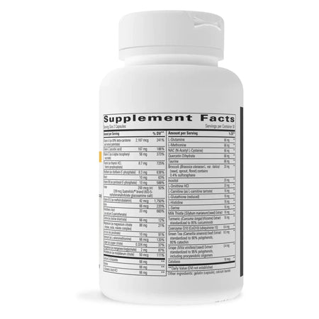 Integrative Therapeutics Detoxication Factors supplement facts