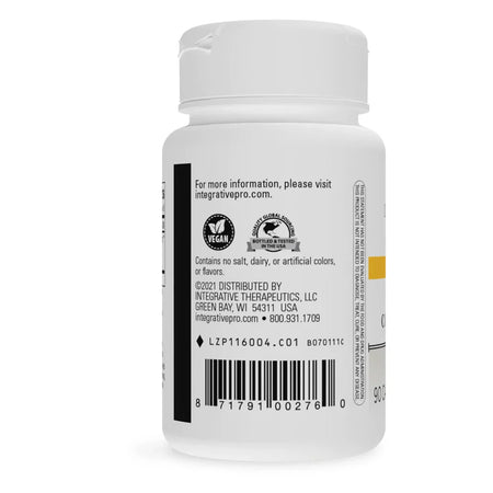 Lipase Concentrate HP Integrative Therapeutics Microbial Enzymes 111mg