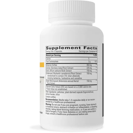 Integrative Therapeutics PARA-GARD 60 Capsules supplement ingredients