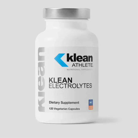Klean Electrolytes Hydration Supplement Vegetarian Capsules with Sodium Potassium Magnesium and Calcium for Athletic Performance