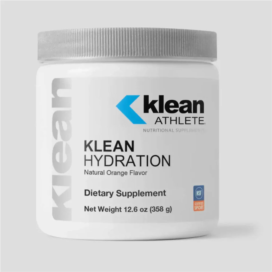 Klean Hydration Sachets Natural Orange Electrolyte Drink Mix Powder for Optimal Hydration and Fluid Replacement