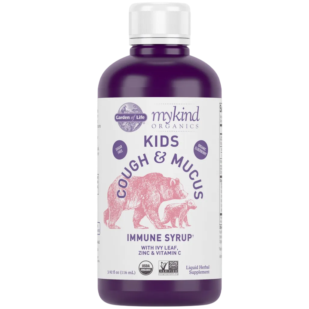 myKind Kids Cough & Mucus Immune Garden of Life