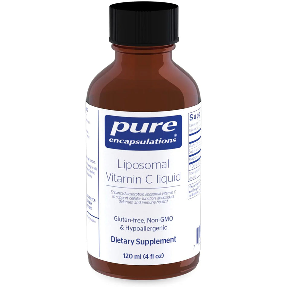 Pure Encapsulations Liposomal Vitamin C liquid bottle