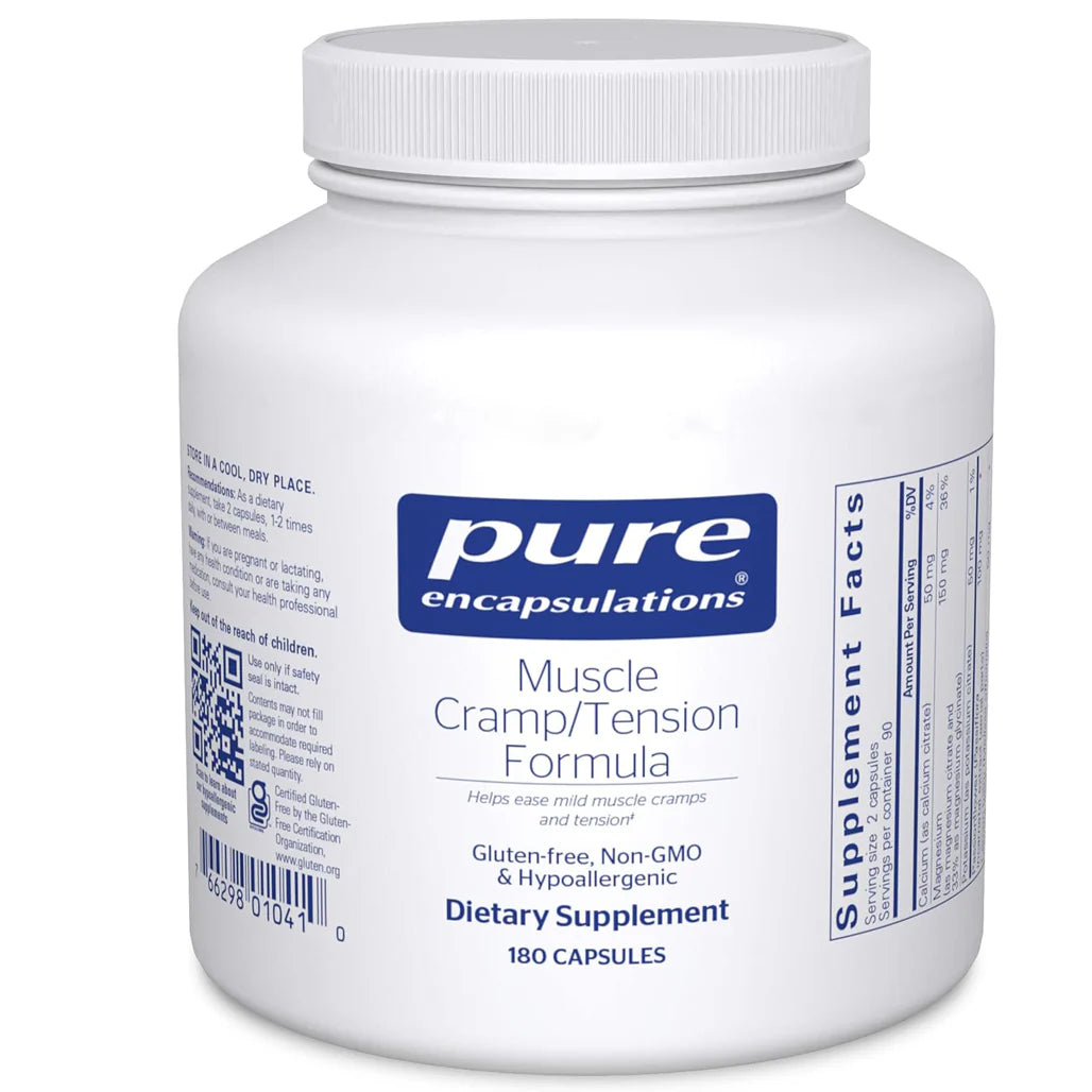 Pure Encapsulations Muscle Cramp/Tension Formula 180 capsules