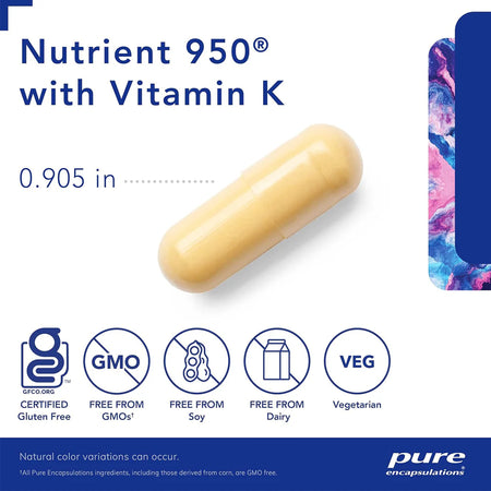 Nutrient 950 with Vitamin K for bone health
