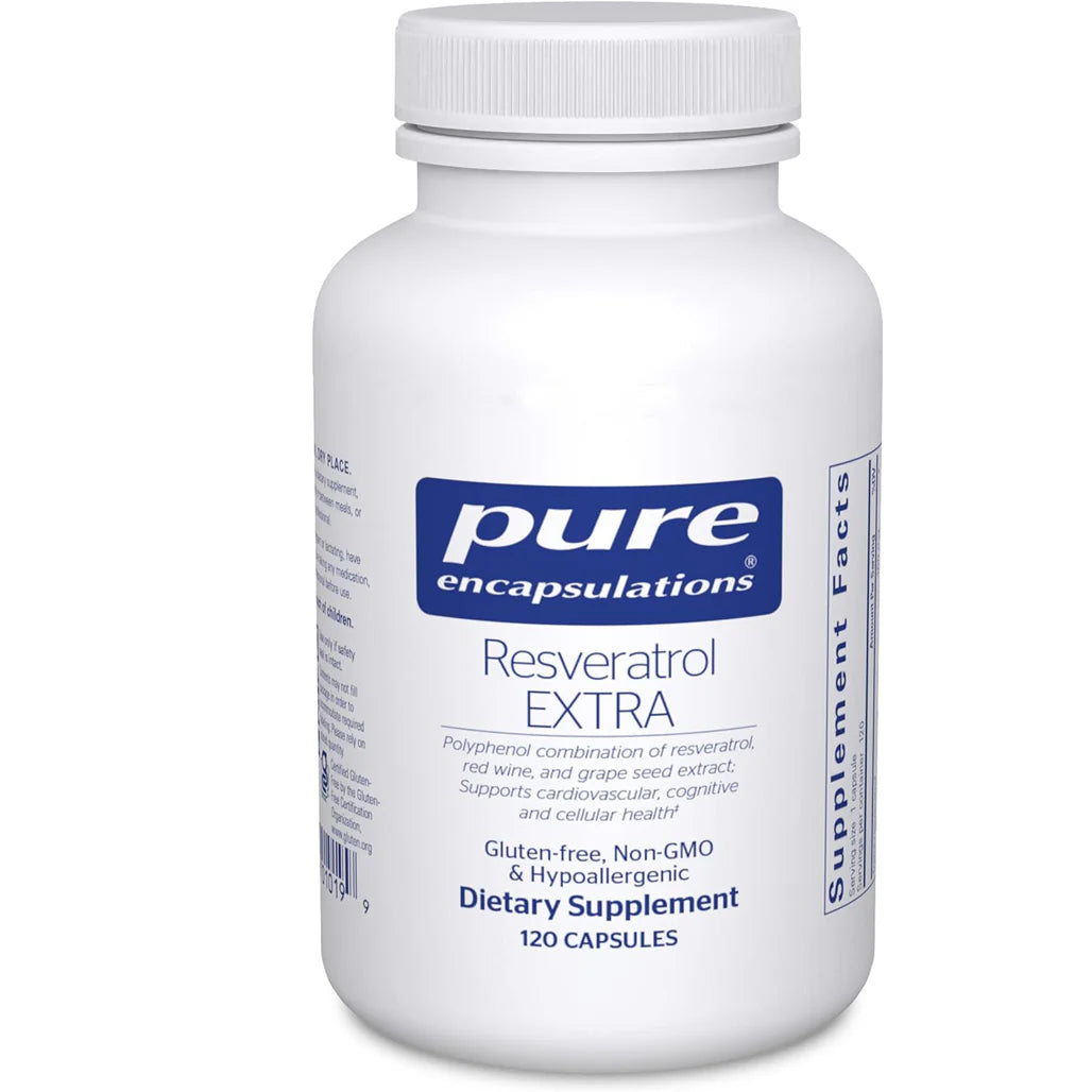 Pure Encapsulations Resveratrol EXTRA 120 Capsules