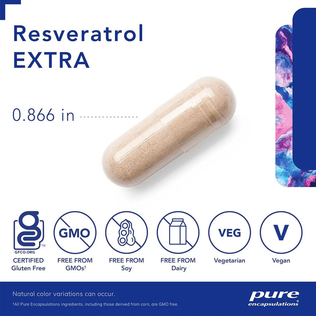 Pure Encapsulations Resveratrol EXTRA supplement