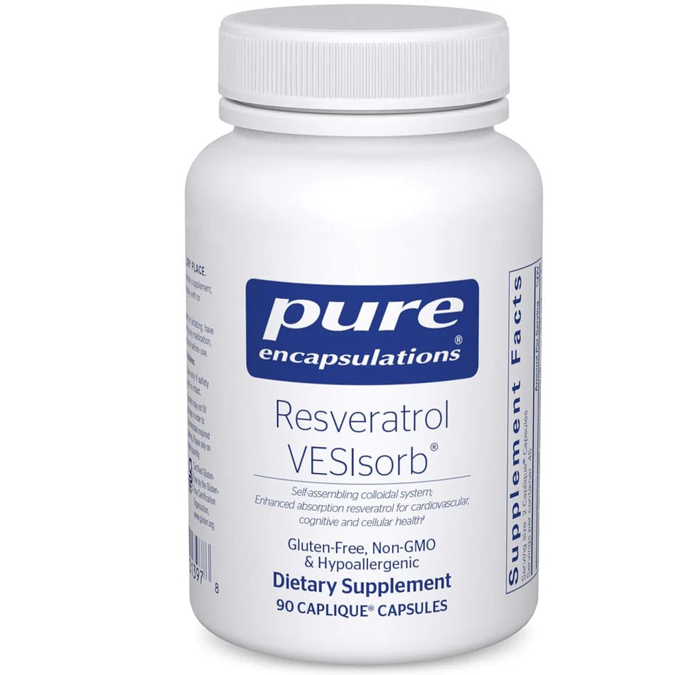 Pure Encapsulations Resveratrol VESIsorb bottle