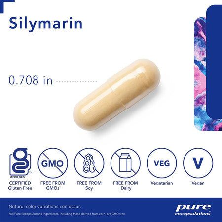 Pure Encapsulations Silymarin 250 mg