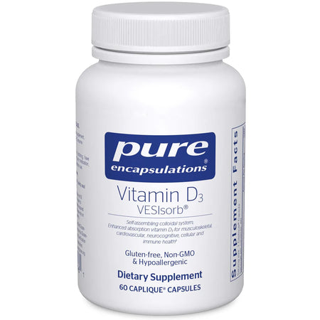 Pure Encapsulations Vitamin D3 VESIsorb capsules