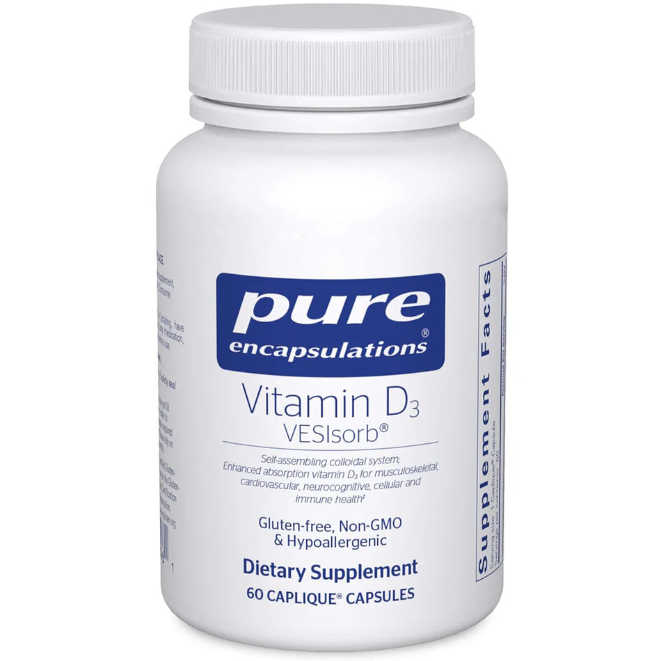 Pure Encapsulations Vitamin D3 VESIsorb capsules