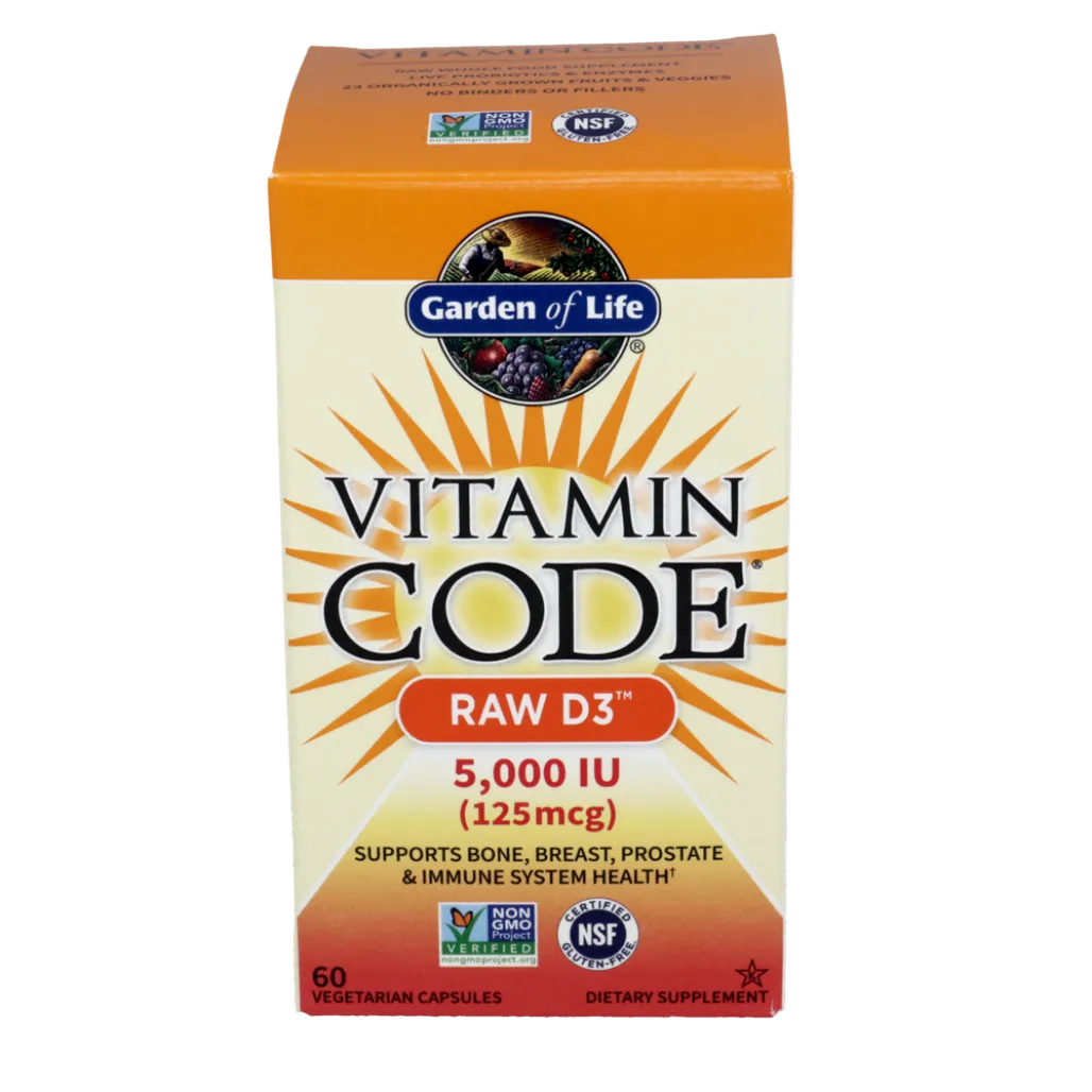 Vitamin Code Raw D3 5000 Garden of life